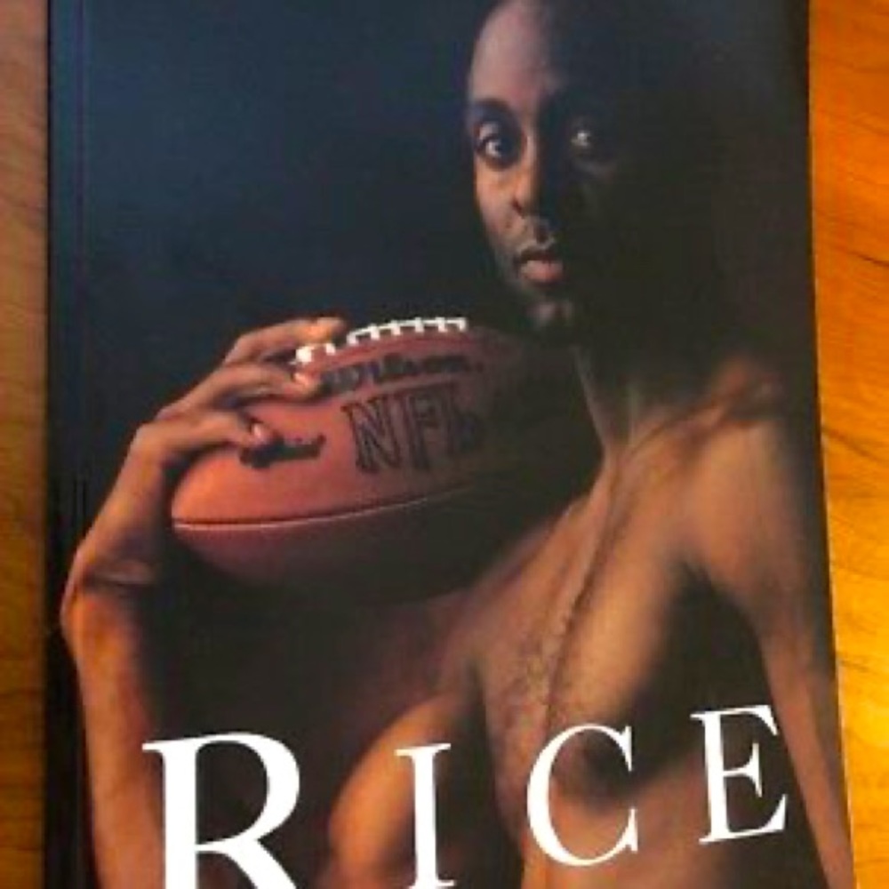 RICE collectors book | pictures and biography of Hall of Famer Jerry Rice